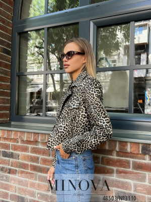 Куртка №3110-леопард_minova_6