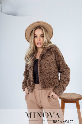 Куртка №3107-коричневий_minova_6