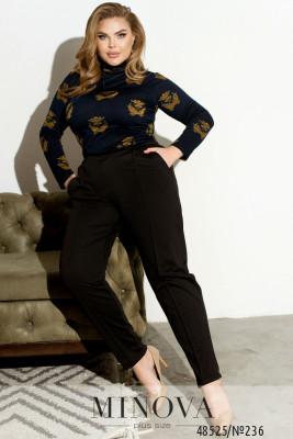 Брюки №236-чорний_minova_5