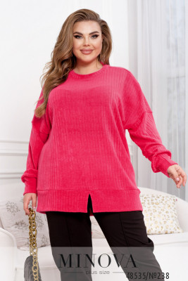 Туніка №238-Малиновий_minova_5