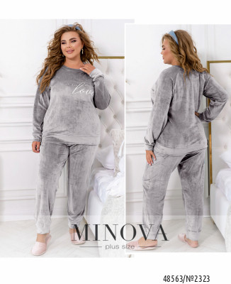 Домашній костюм  №2323-сірий_minova_7
