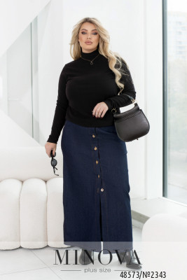 Гольф №2343-чорний