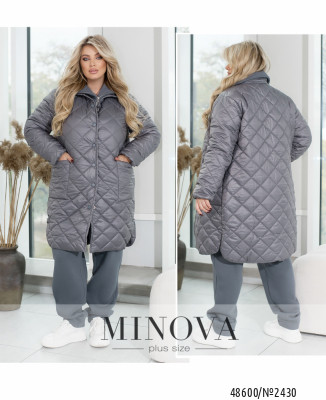 Куртка №2430-сірий_minova_7