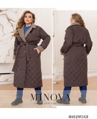 Куртка №2428-шоколад_minova_7
