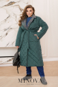 Куртка №2428-зеленый