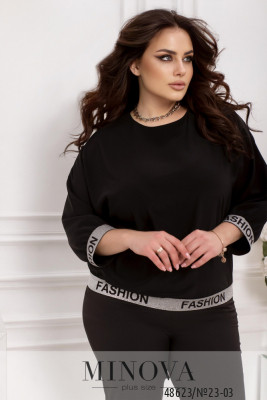Блуза №23-03-чорний_minova_5