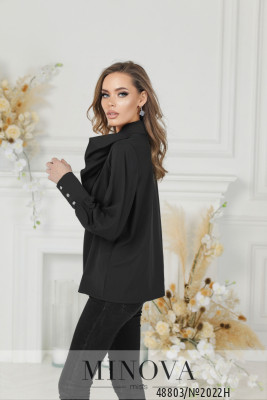Блуза №2022Н-чорний_minova_5