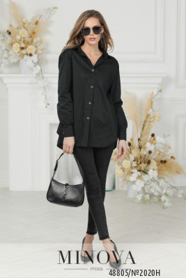 Блуза №2020Н-чорний_minova_5