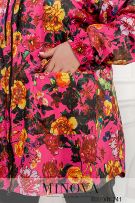 Куртка-вітровка №241-Малиновий_minova_6