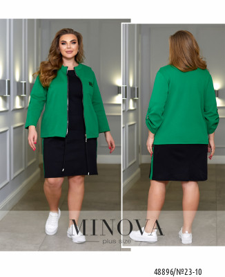 Спортивний костюм №23-10-зелений_minova_7