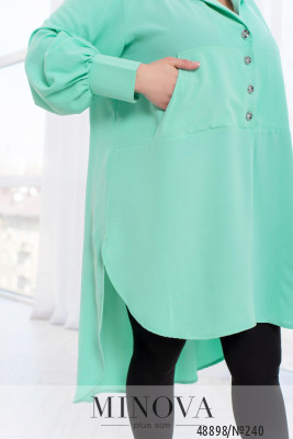 Рубашка №240-Ментоловий_minova_6