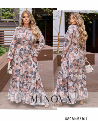 Сукня №8636-мокко_minova_7