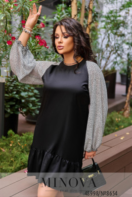 Сукня №8654-молочний_minova_5