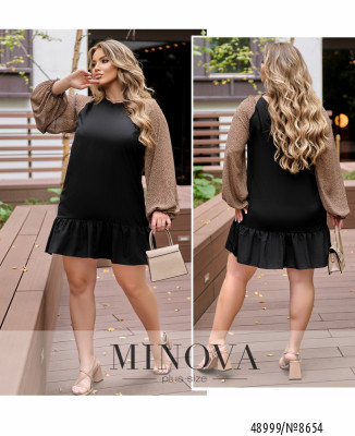 Сукня №8654-мокко_minova_7