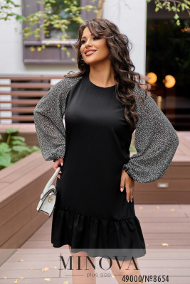 Сукня №8654-чорний_minova_5