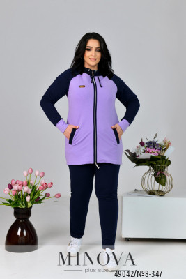 Спортивний костюм №8-347-лаванда_minova_5
