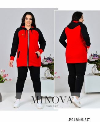 Спортивний костюм №8-347-червоний_minova_7