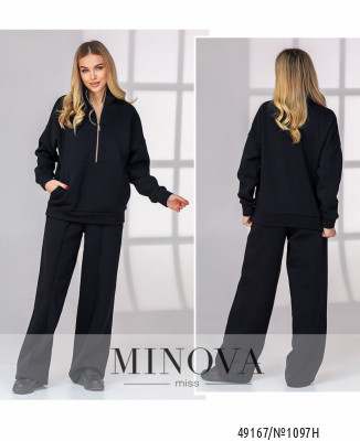 Спортивний костюм №1097Н-чорний_minova_6