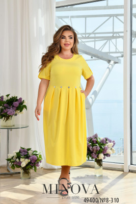 Сукня №8-310-жовтий_minova_5