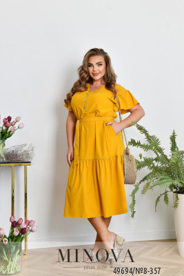 Сукня №8-357-гірчичний_minova_6