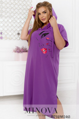 Сукня №2463-бузковий_minova_5