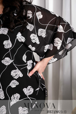 Блуза №23-13-чорний_minova_6