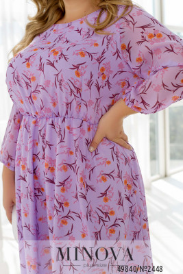 Сукня №2448-бузковий_minova_6