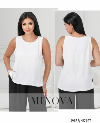 Блуза №2027-молочний_minova_7