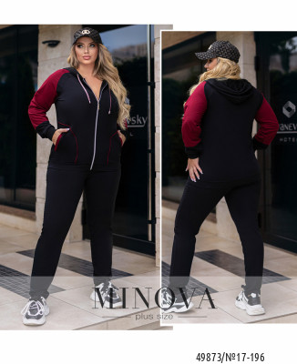 Спортивний костюм №17-196-марсала_minova_7