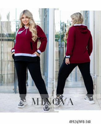 Спортивний костюм №8-360-марсала_minova_7