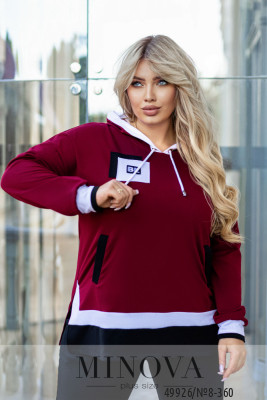 Спортивний костюм №8-360-марсала_minova_6