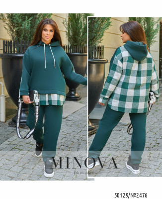 Спортивний костюм №2476-зелений_minova_7
