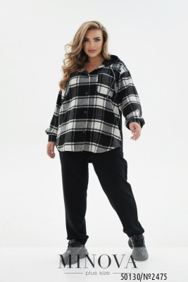 Спортивний костюм №2475-чорний_minova_5