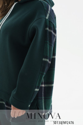 Спортивний костюм №2476-темно-зелений_minova_6