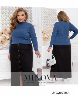 Гольф №2310-1-джинс_minova_7