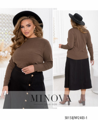 Гольф №2403-1-шоколадний_minova_7