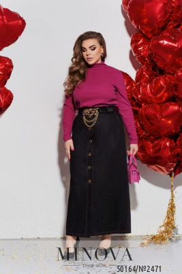 Спідниця №2471-чорний_minova_5