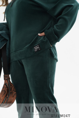 Спортивний костюм 3-ка №2477-зелений_minova_6
