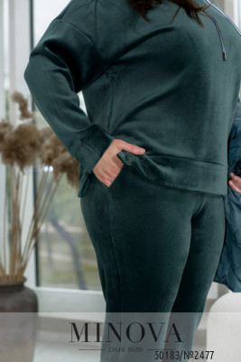 Спортивний костюм 3-ка №2477-зелений_minova_6