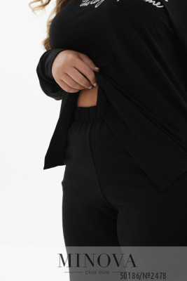 Спортивний костюм 3-ка №2478-чорний_minova_6