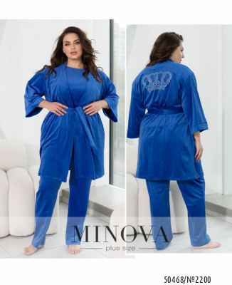 Домашній костюм 3-ка №2200-електрик_minova_7