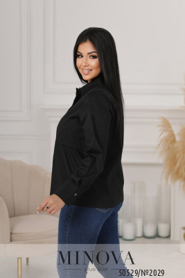 Блуза №2029-чорний_minova_5