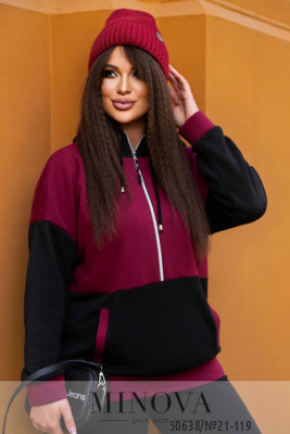 Спортивний костюм №21-119-марсала_minova_6