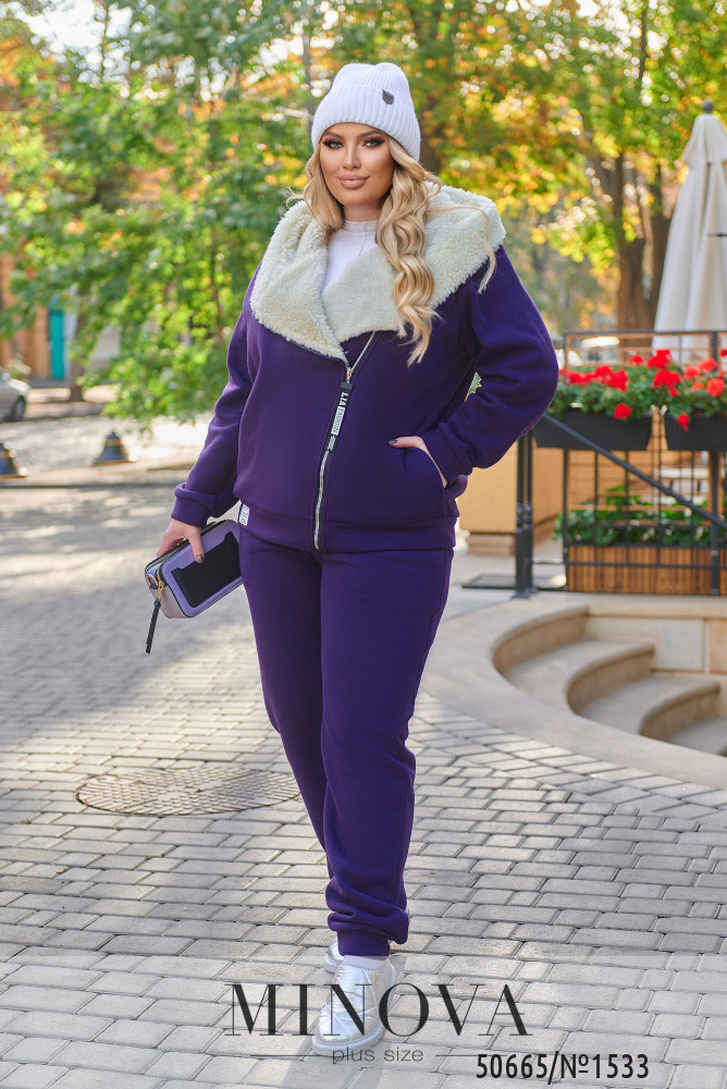 Спортивний костюм №1533-фіолетовий_minova_1