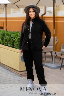 Кардиган №23-32-чорний_minova_5