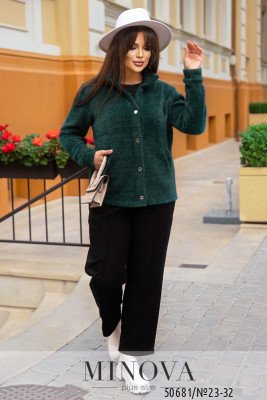 Кардиган №23-32-зелений_minova_5