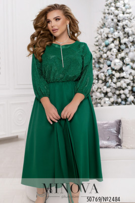 Сукня №2484-зелений_minova_5