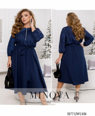 Сукня №2484-темно-синій_minova_7