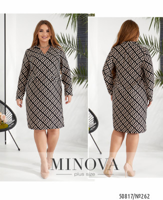 Сукня №262-чорно- бежевий_minova_7