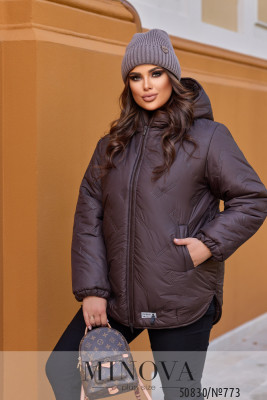 Куртка №773-шоколадний_minova_5